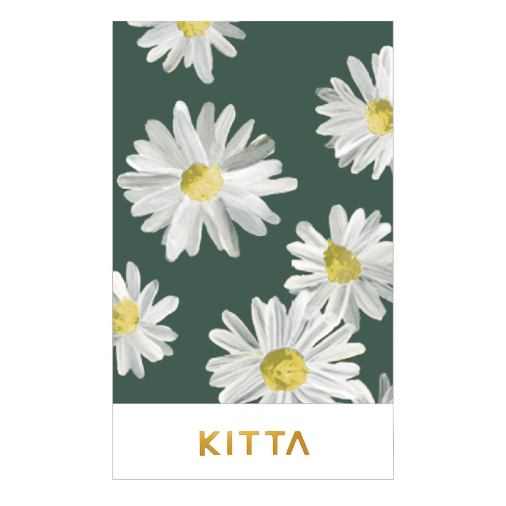 Hitotoki KITTA Basic Series Portable Sticker - Flower 9