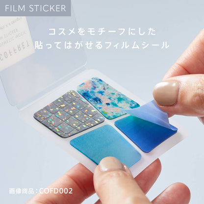 Hitotoki KITTA COFFRET BLOCK Series Portable Film Sticker Vol.2