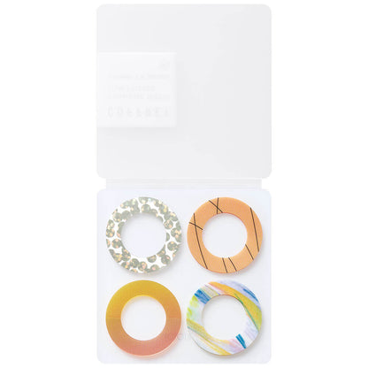 Hitotoki KITTA COFFRET RING Series Portable Film Sticker Vol.2