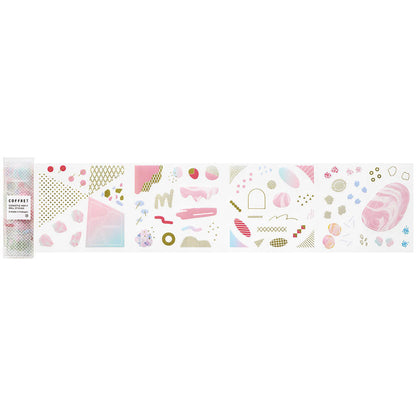 Hitotoki KITTA COFFRET ROLL Series Portable Sticker Vol.2