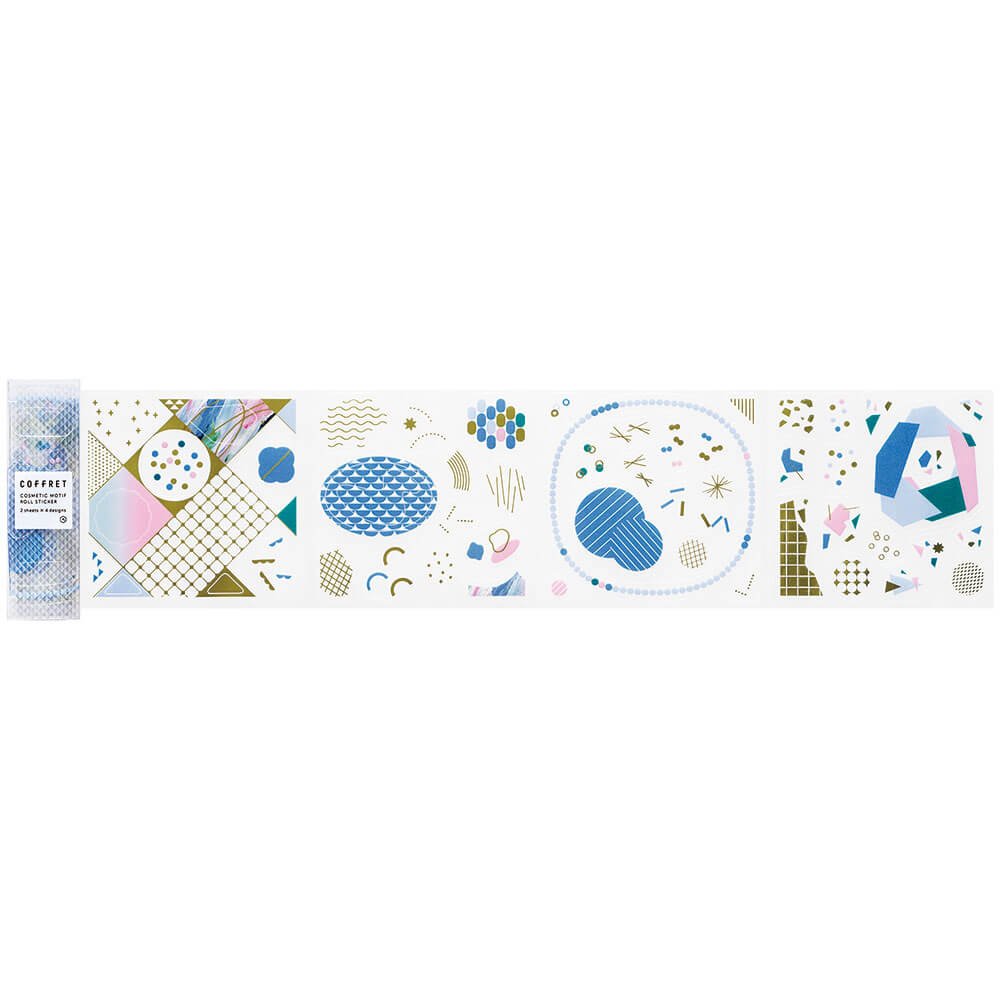 Hitotoki KITTA COFFRET ROLL Series Portable Sticker Vol.2