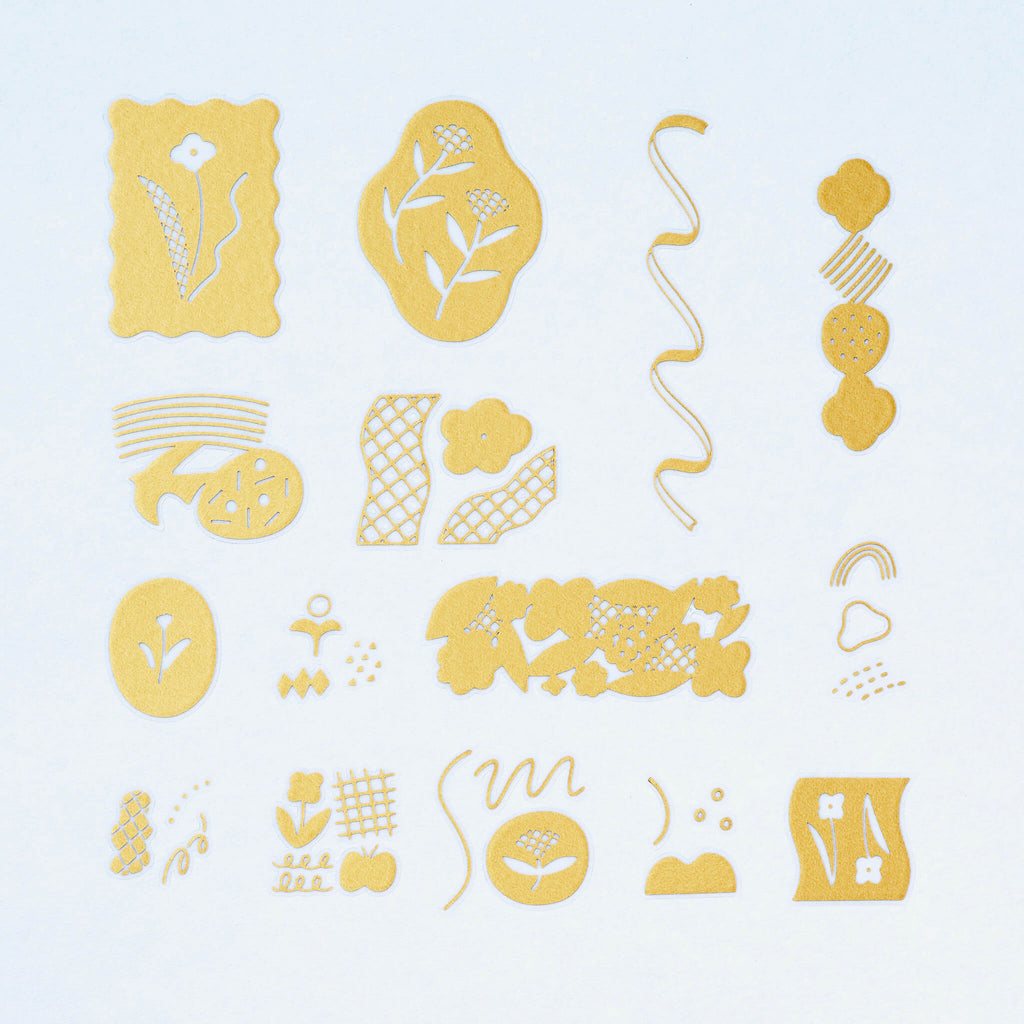 Hitotoki KITTA Flake Series Portable Sticker - Humming