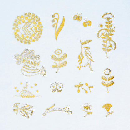 Hitotoki KITTA Flake Series Portable Sticker - Sparkle