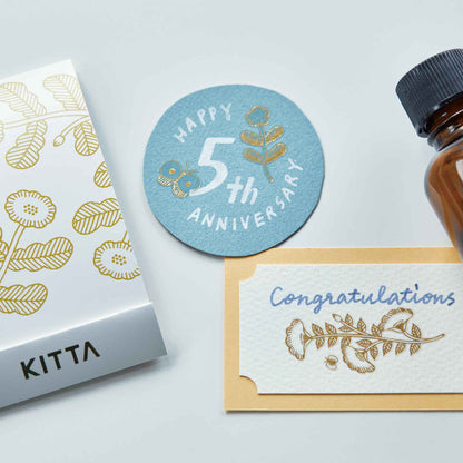 Hitotoki KITTA Flake Series Portable Sticker - Sparkle