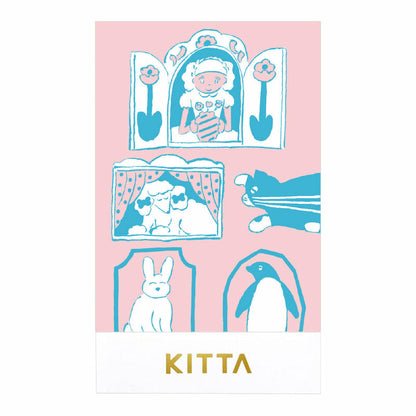 Hitotoki KITTA Special Series Pre-cut Portable Sticker Vol.14- House