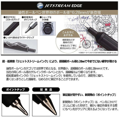 Uni - Jetstream EDGE 0.28mm Ballpoint Pen