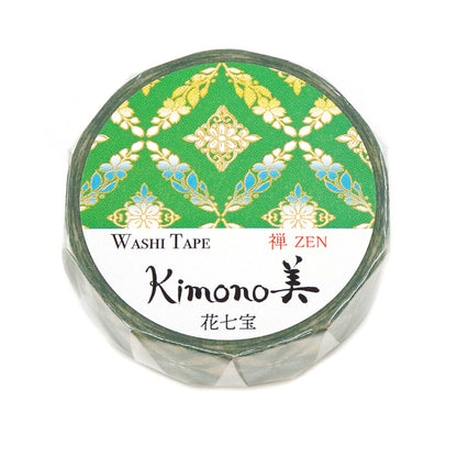 Kimono Zen Series Gold Foil Washi Tape - Hana Shippo