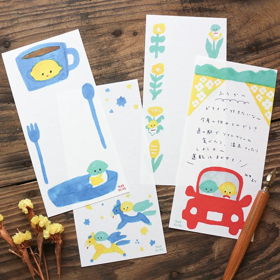 Mini Note Pad Series designed by Reiko Tada - LEMON & LIME'S Everyday