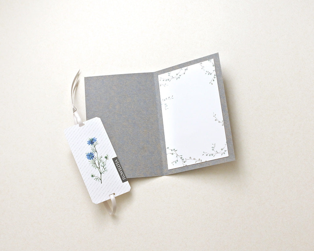 Flowelltea Series Give me some flowers Memo Card - Nigella