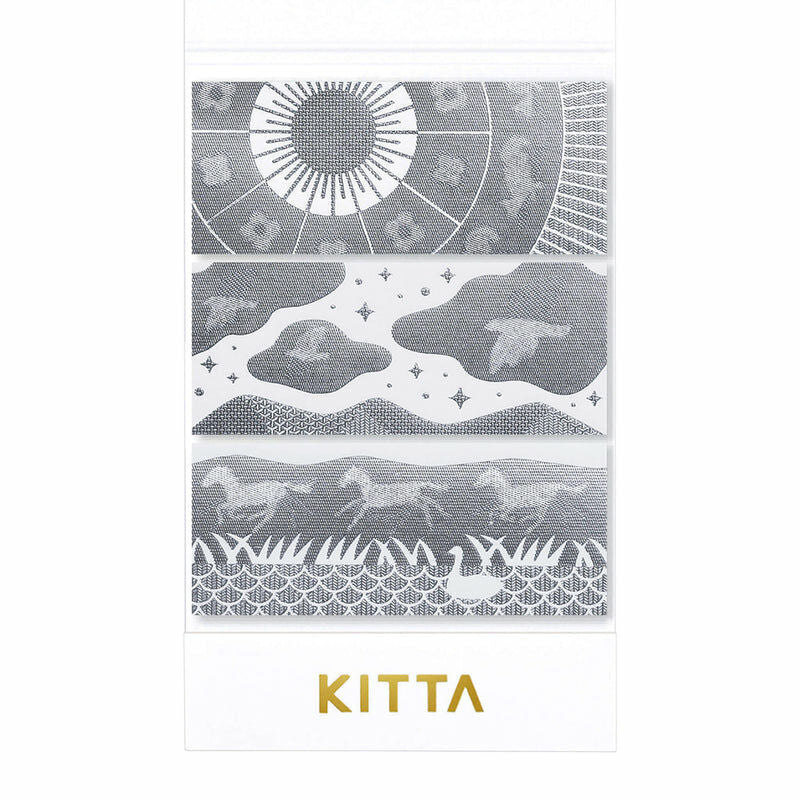 HitotokI KITTA Special Series Lenticular Printing Portable Stickers Vol.14 - Nature