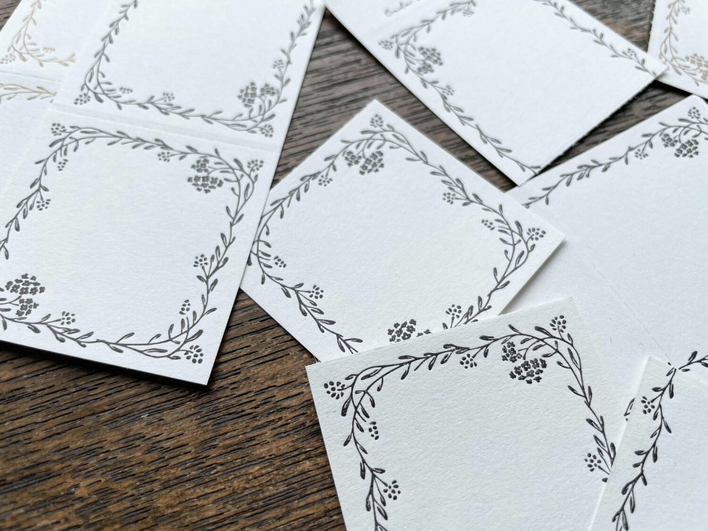 OEDA LETTERPRESS - 3 Pattern Letterpress Label Book - Noble - Bronze & Black