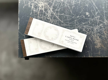 3 Pattern Letterpress Label Book - Noble (New)