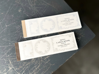 3 Pattern Letterpress Label Book - Noble (New)