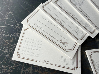 Assorted Card Box / Mellow Silver