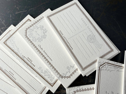 Assorted Card Box / Mellow Silver