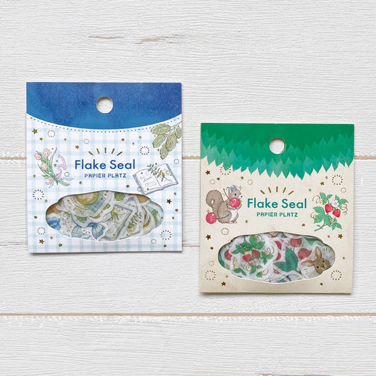 Gold Foil Flake Sticker Series designed by Milina - Love Lifestyle / Love Forest