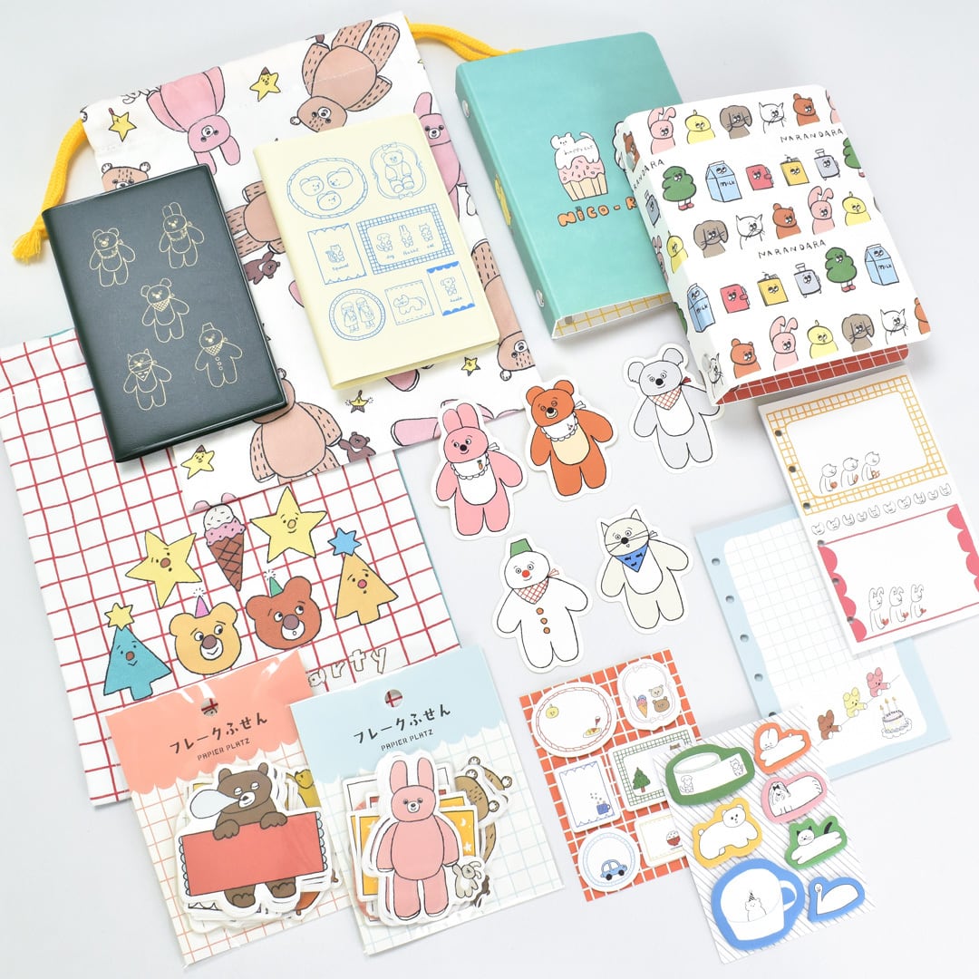 Pocket Log Notebook designed by Nico Recipe - Frame / Nicogurumi