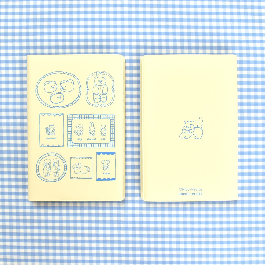 Pocket Log Notebook designed by Nico Recipe - Frame / Nicogurumi