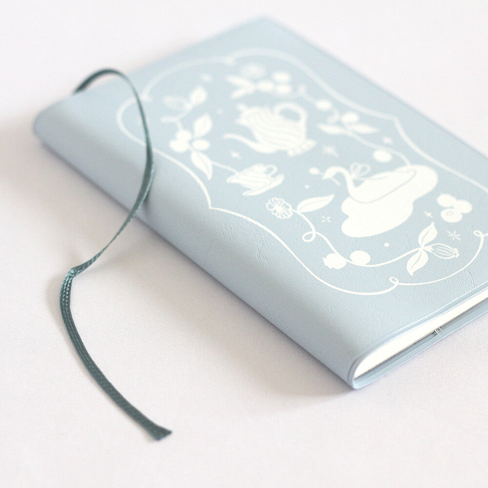 Pocket Log Notebook designed by A・La・Cal-do - Swan Afternoon Tea