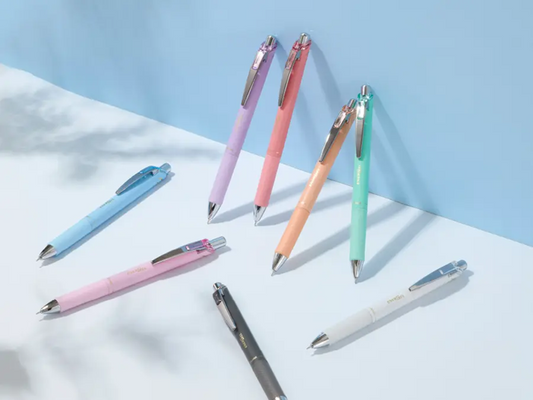 Energel Soft Color Ink 0.5mm Gel Pen Set