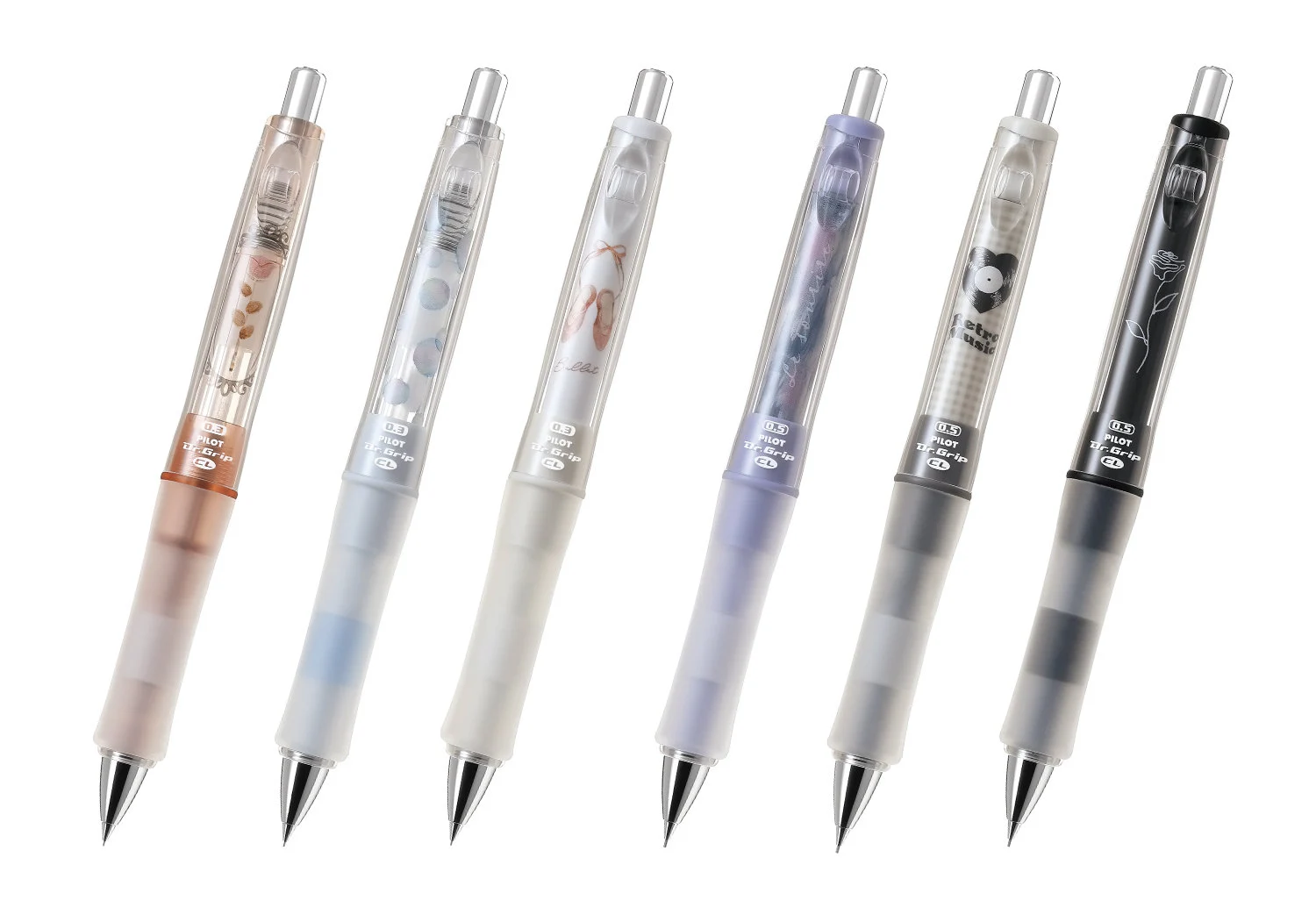 Pilot Dr. Grip CL Play Border Mechanical Pencil co-branded with Nicola 