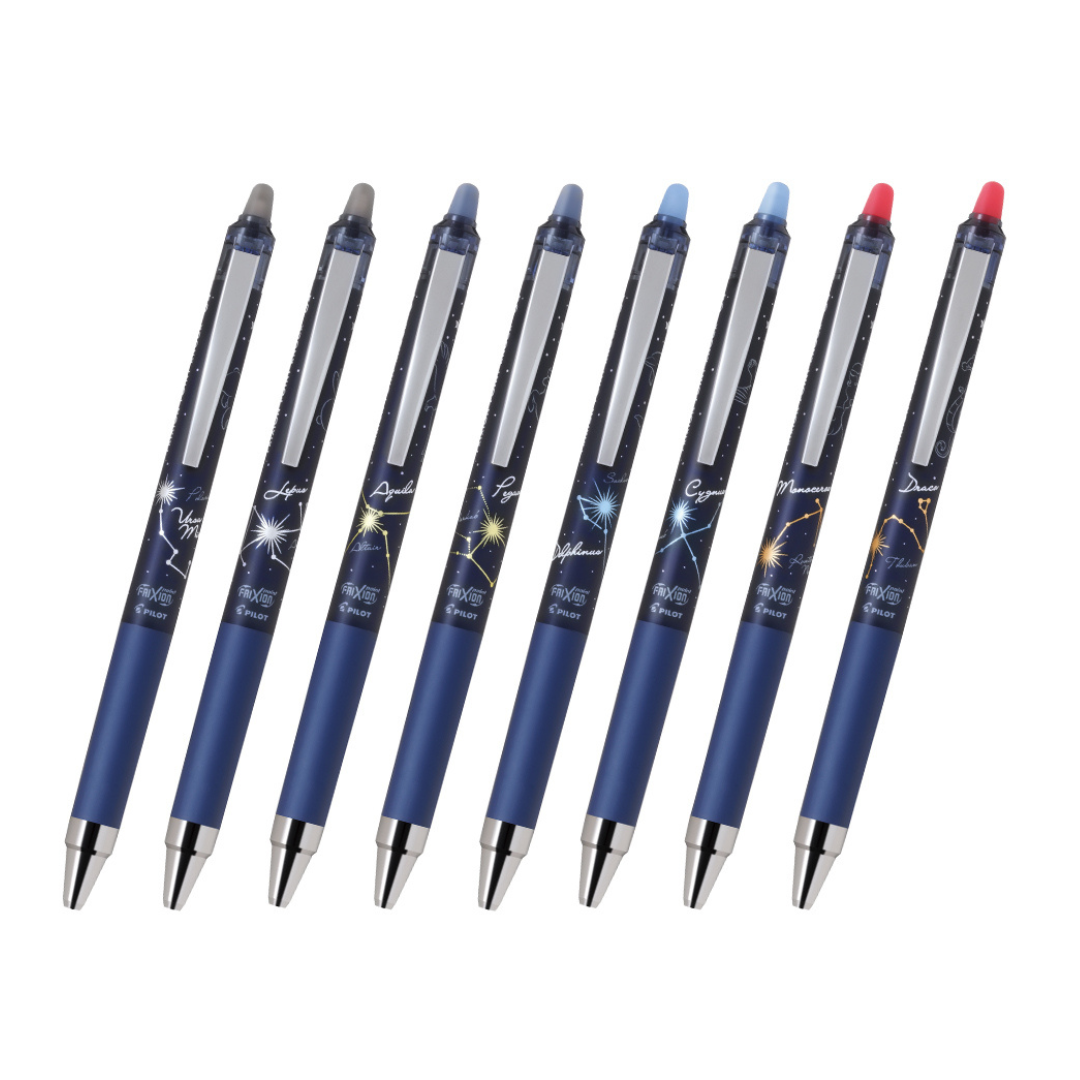 Frixion Point Knock Glitter 0.4mm Erasable Gel Pen