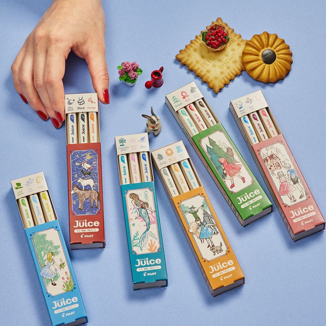 Pilot - Juice up 10th Anniversary Vol.3 Fairy Tale Series 0.5mm Gel Pen Set