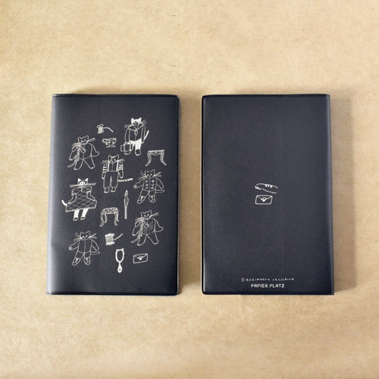 Pocket Log Notebook designed by Tobimatsu Shoichiro - A Cat Plush Found at a Flea Market