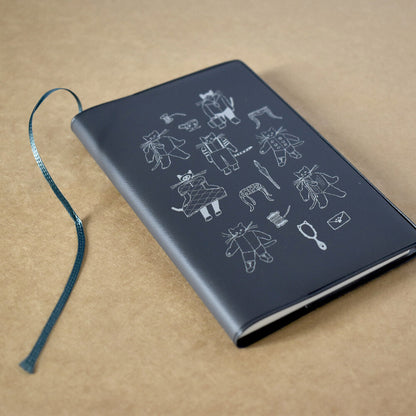 Pocket Log Notebook designed by Tobimatsu Shoichiro - A Cat Plush Found at a Flea Market