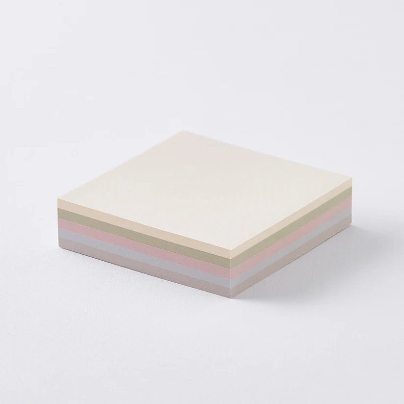 STANDARD Block 5 colors Memo Pad - Alabert