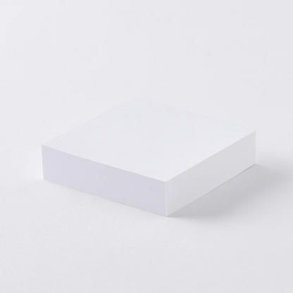 STANDARD Block Memo Pad - Alabert Ultra White