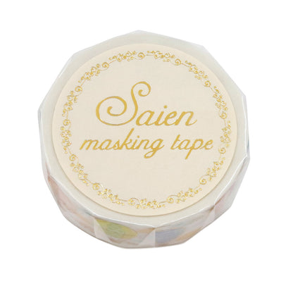 Saien Foil Series Gold Foil Washi Tape - Ballon