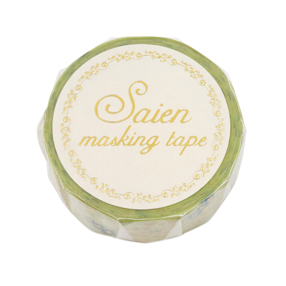 Saien Foil Series Gold Foil Washi Tape - Dandelion