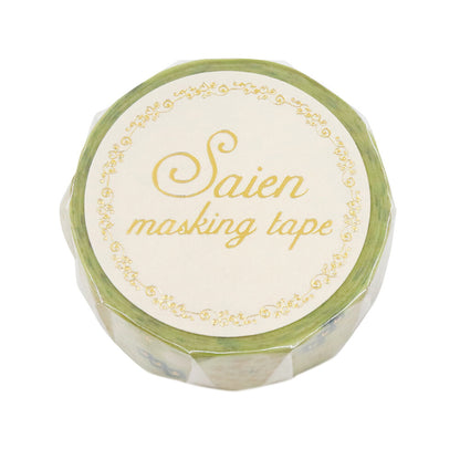 Saien Foil Series Gold Foil Washi Tape - Dandelion
