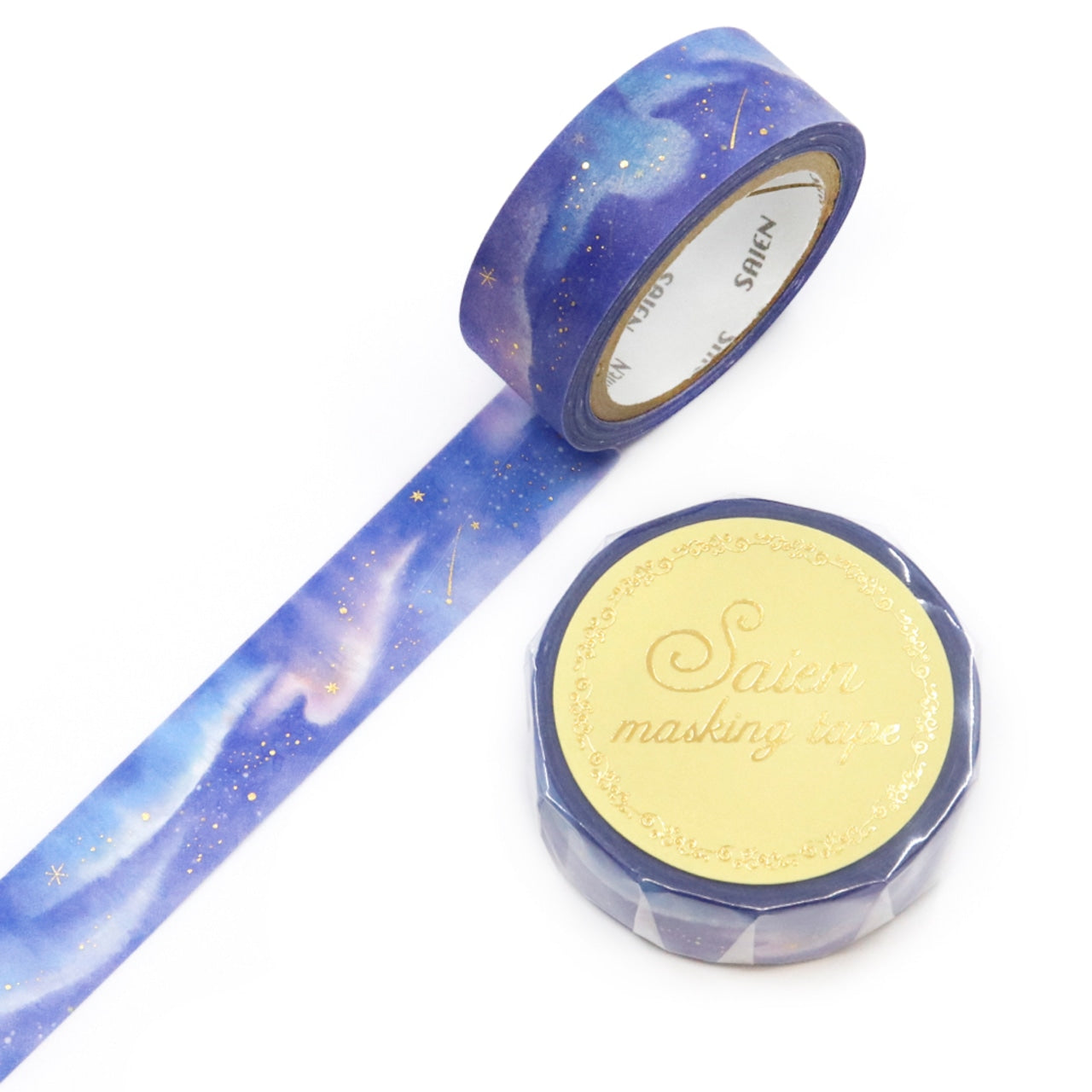 Saien Foil Series Gold Foil Washi Tape - Aurora