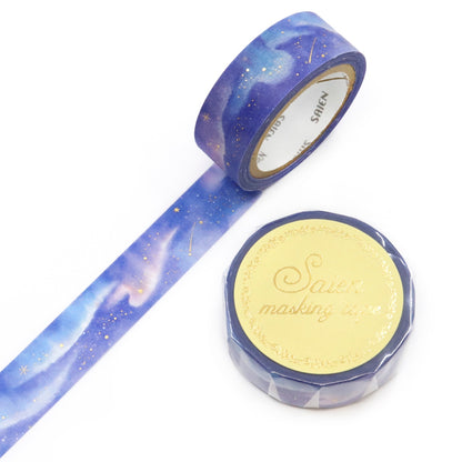 Saien Foil Series Gold Foil Washi Tape - Aurora