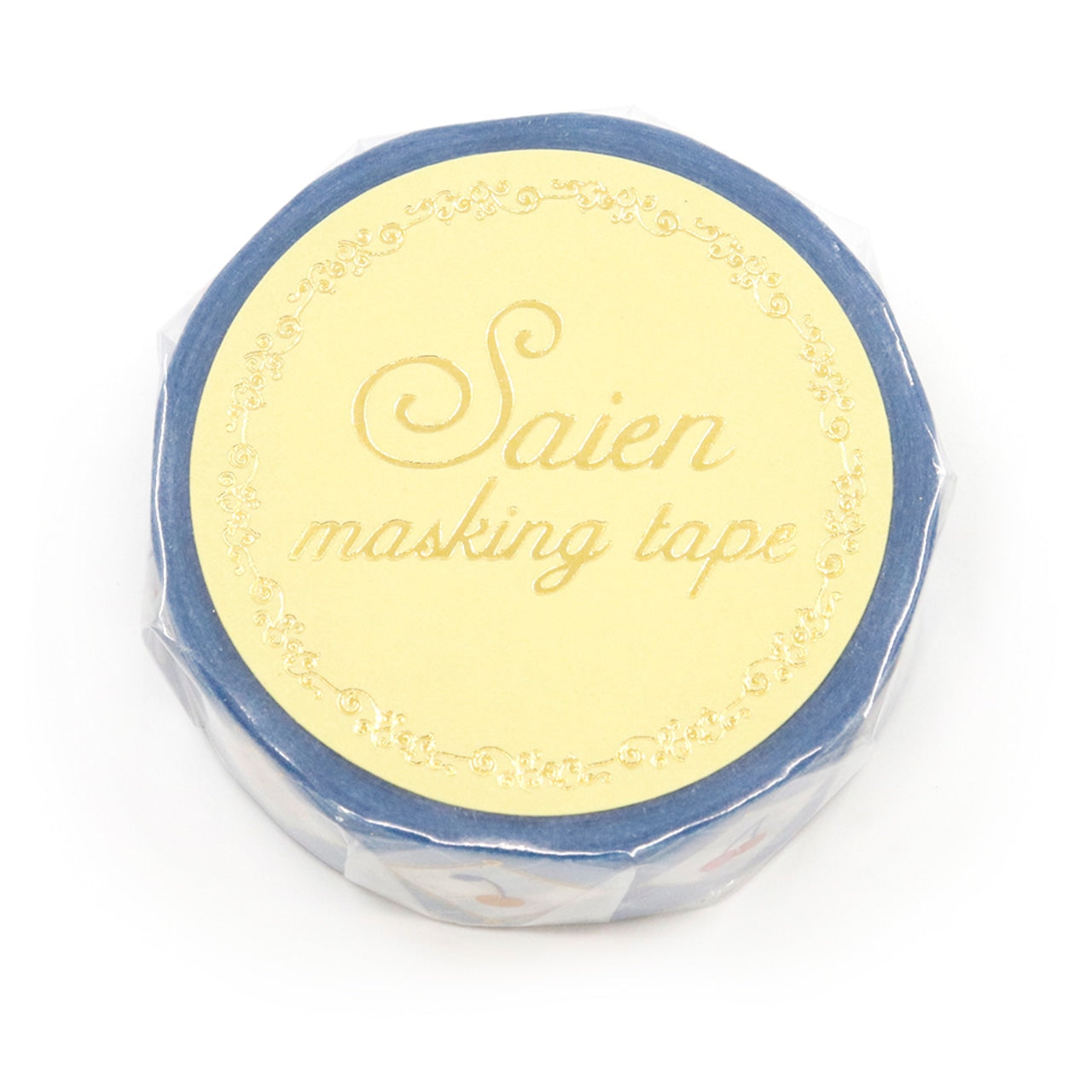 Saien Foil Series Gold Foil Washi Tape - Cherry