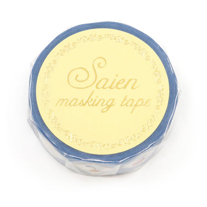 Saien Foil Series Gold Foil Washi Tape - Cherry