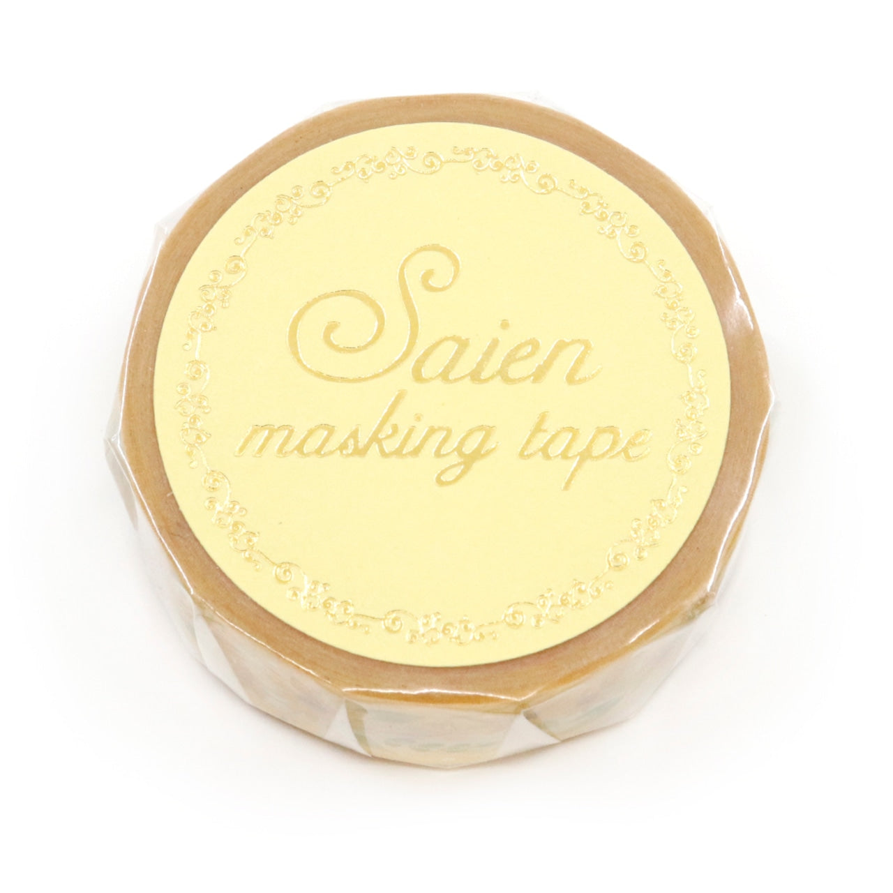 Saien Foil Series Gold Foil Washi Tape - Sunflower