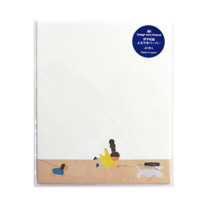 Saien x Heidi Valkola Letter Writing Set - Dog walk