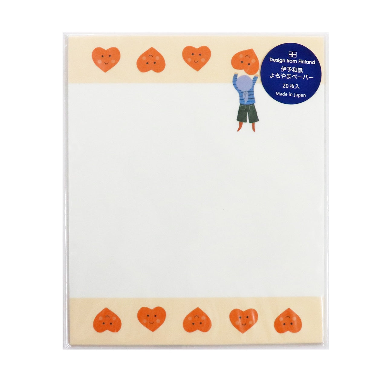 Saien x Heidi Valkola Letter Writing Set - Hearts