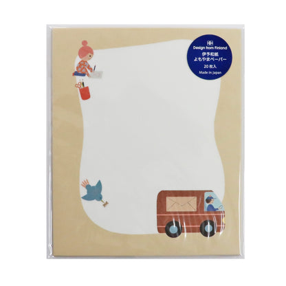 Saien x Heidi Valkola Letter Writing Set - Mail