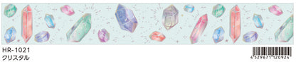 Saien Holographic Foil Twinkle Clear Tape - Crystal