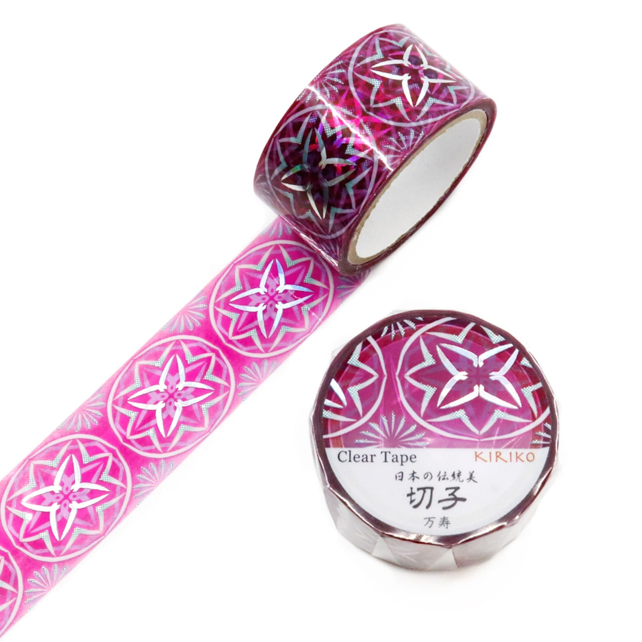 Saien Holographic Foil Twinkle Clear Tape - Manshu