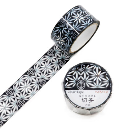 Saien Holographic Foil Twinkle Clear Tape - Rikka