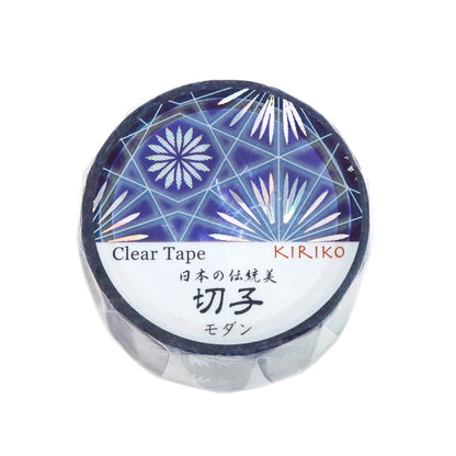 Saien Holographic Foil Kiriko Clear Tape - Modern