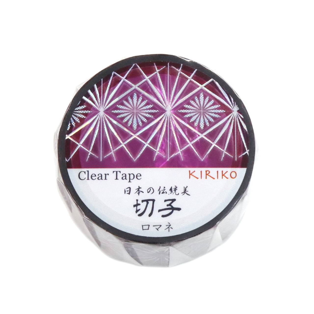 Saien Holographic Foil Kiriko Clear Tape - Romane