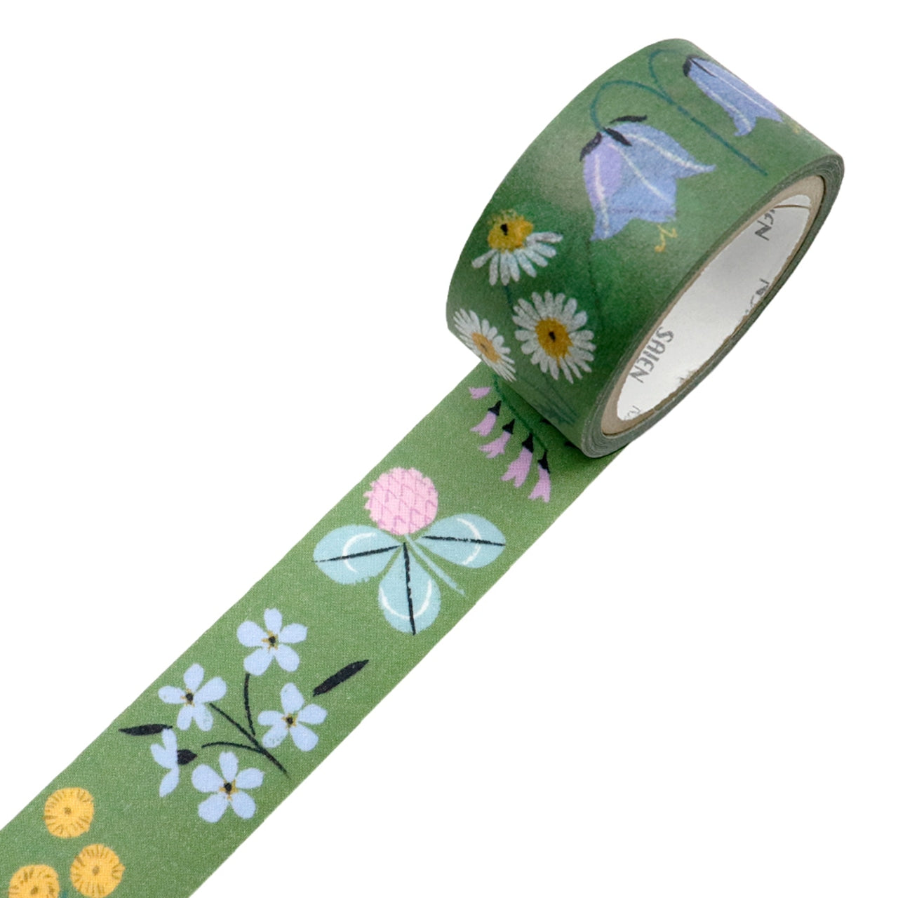 Saien x Mirva Malmgren Co branding Washi Tape - Flowers for the Nightless Night