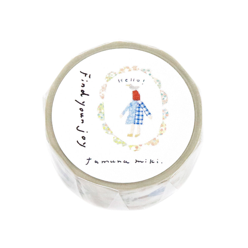 Saien Artist Washi Tape Series designed by Miki Tamura - Find your joy