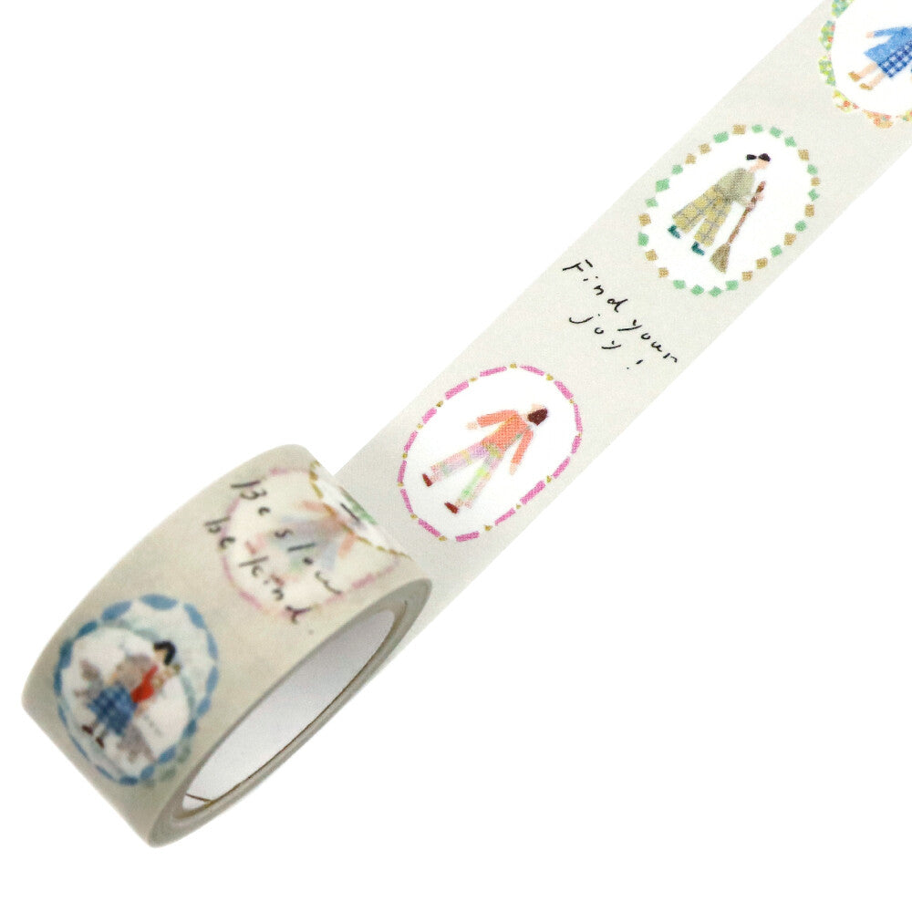 Saien Artist Washi Tape Series designed by Miki Tamura - Find your joy